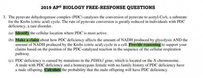 Unit 5 progress check frq ap biology