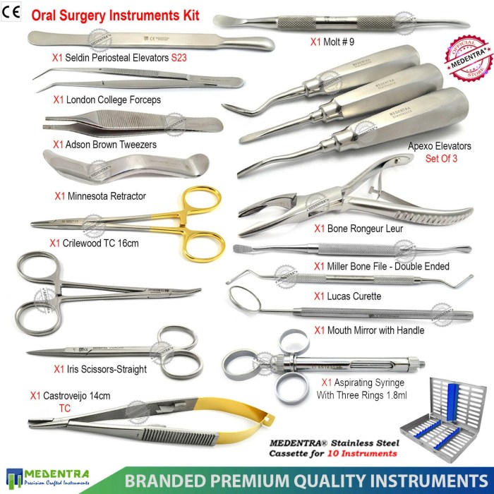 Dental instruments pictures and names pdf