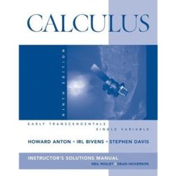 Single variable calculus early transcendentals 9th edition